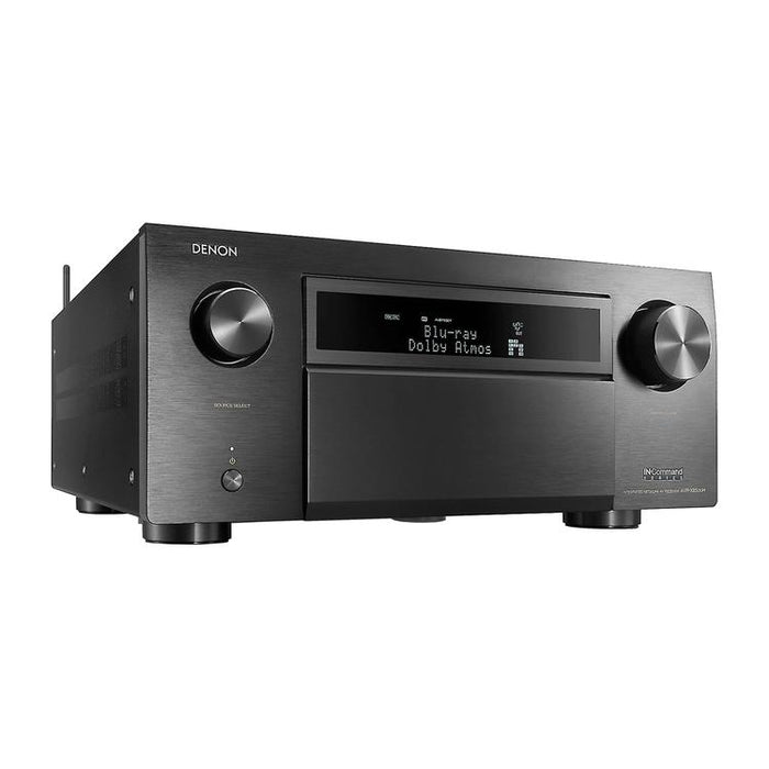 Denon AVRX8500HA & HOME250 | 13.2 channel AV receiver and wireless speaker set - Home theater - Bluetooth - Wi-Fi - 8K - HEOS - Black-Sonxplus Drummondville