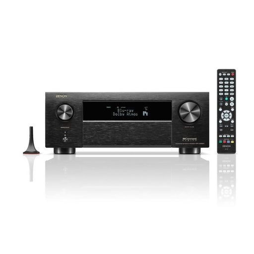 Denon AVRX4800H & HOME250 | 9.4 channel AV receiver and wireless speaker - 8K - Auro 3D - Home theater - HEOS - Black-Sonxplus Drummondville