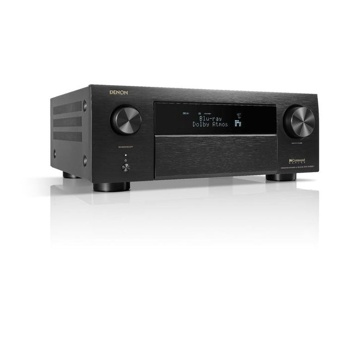 Denon AVRX4800H & HOME250 | 9.4 channel AV receiver and wireless speaker - 8K - Auro 3D - Home theater - HEOS - Black-Sonxplus Drummondville