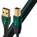 Audioquest Forest | USB A to USB B Cable - USB 2.0 Version - 0.5% Solid Silver Conductor - 0.75 Meters-Sonxplus Drummondville