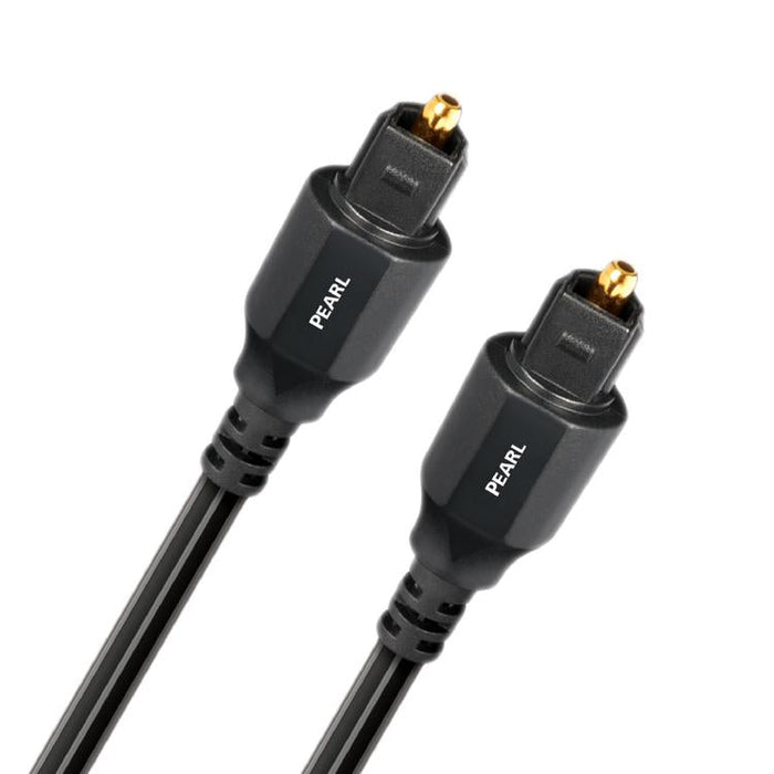 Audioquest Pearl | Toslink Optical Cable - Low Dispersion Fiber Conductors - 0.75 Meters-Sonxplus Drummondville