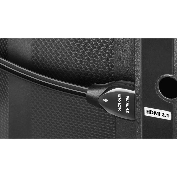 Audioquest Pearl | Pearl 48 HDMI Cable - Transfer up to 10K Ultra HD - 2.25 Meters-Sonxplus Drummondville