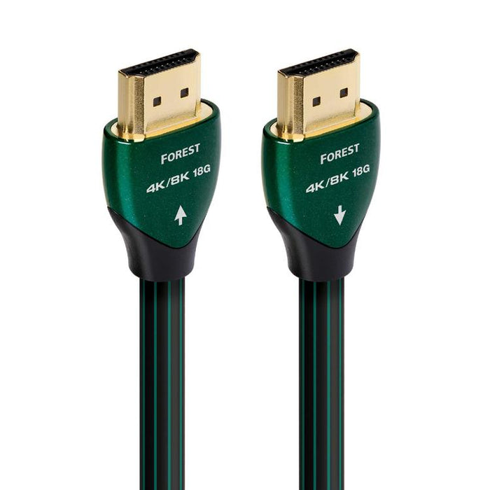 Audioquest Forest | Active HDMI cable - Transfer up to 8K Ultra HD - HDR - eARC - 18 Gbps - 10 Meters-Sonxplus Drummondville