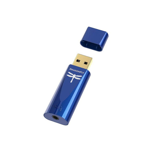 Audioquest DragonFly | USB Digital-to-Analog Converter - Mac/Windows Compatible - Cobalt-Sonxplus Drummondville