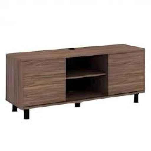 Sonora S20V55MB | Television Stand - 55" wide - 2 Cabinets - Medium Brown-Sonxplus Drummondville