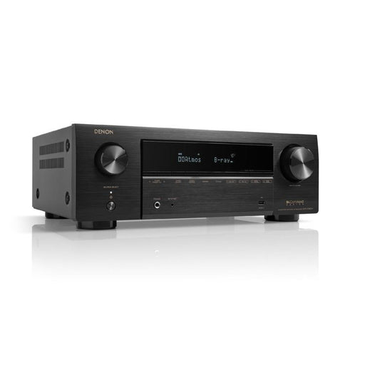 DENON AVRX1800H | 7.2 Channel AV Receiver - 8K Video - Cinema - Dolby Atmos - DTS:X - Black-Sonxplus Drummondville