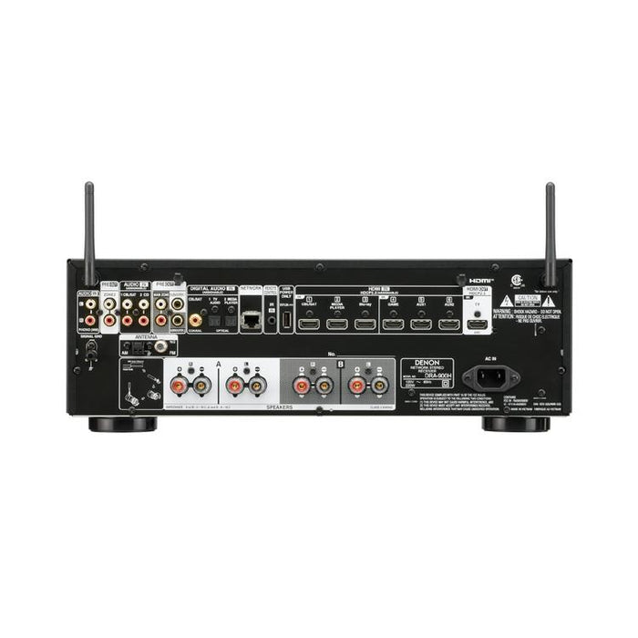 DENON DRA-900H | 8K Stereo Receiver - 2.2 Channels - Dolby Vision - HDR10+ - Bluetooth - Black-Sonxplus Drummondville