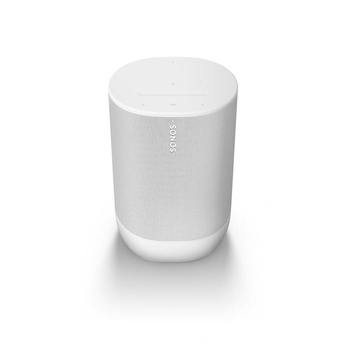 Sonos Move 2 | Wireless Speaker - Stereo - Voice Command - Up to 24 hours autonomy - White-Sonxplus Drummondville