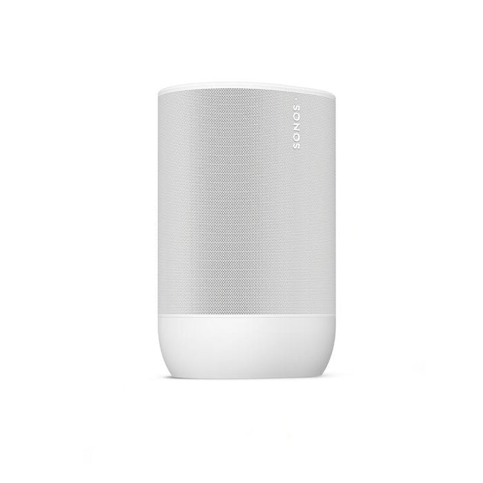 Sonos Move 2 | Wireless Speaker - Stereo - Voice Command - Up to 24 hours autonomy - White-Sonxplus Drummondville