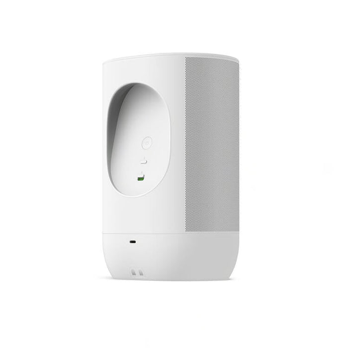 Sonos Move 2 | Wireless Speaker - Stereo - Voice Command - Up to 24 hours autonomy - White | Sonxplus Drummondville