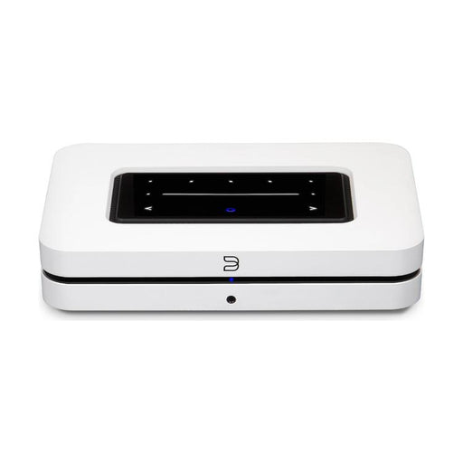 Bluesound NODE | Wireless Hi-Res Multiroom Music Broadcaster - HDMI eARC - Bluetooth - White-Sonxplus Drummondville