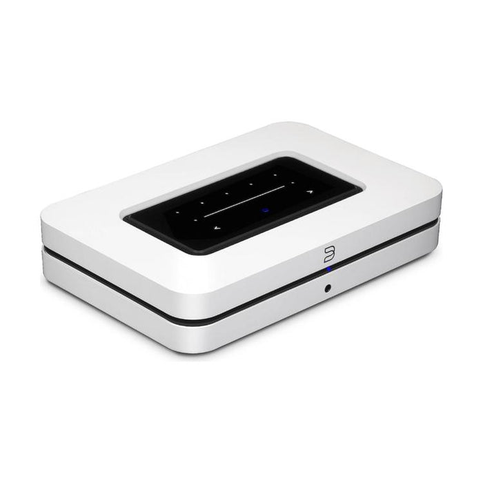 Bluesound NODE | Wireless Hi-Res Multiroom Music Broadcaster - HDMI eARC - Bluetooth - White-Sonxplus Drummondville