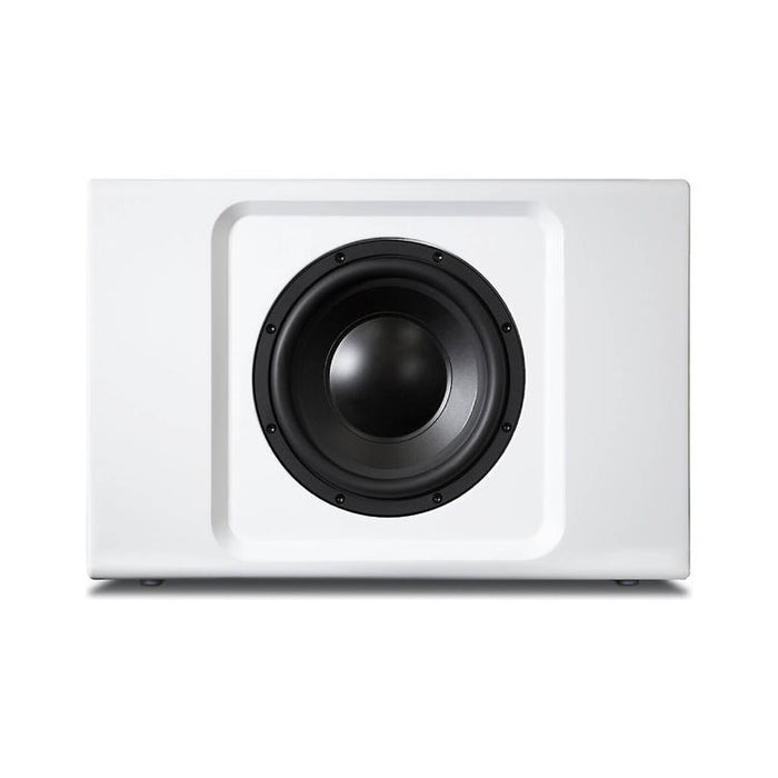 Bluesound PULSE SUB+ | 8" Wireless Subwoofer - 150W - BluOS Controller - White-Sonxplus Drummondville