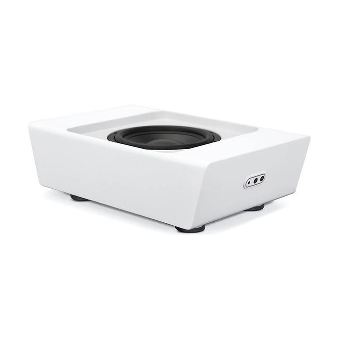 Bluesound PULSE SUB+ | 8" Wireless Subwoofer - 150W - BluOS Controller - White-Sonxplus Drummondville