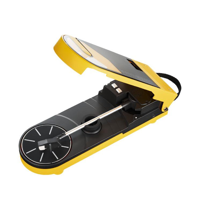 Audio Technica AT-SB727-BK | SoundBurger Portable Turntable - 12 hours autonomy - Yellow-Sonxplus Drummondville