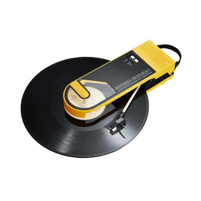 Audio Technica AT-SB727-BK | SoundBurger Portable Turntable - 12 hours autonomy - Yellow-Sonxplus Drummondville