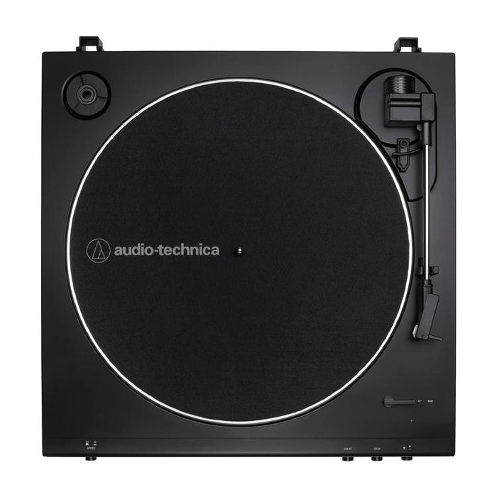 Audio Technica AT-LP60XBT-USB-BK | Turntable Stereo - Fully Automatic - Belt Drive - USB - Bluetooth - Black-Sonxplus Drummondville