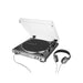 Audio Technica AT-LP60XHP-GM | Turntable - Stereo - With Headphones - Métal Gun-Sonxplus Drummondville