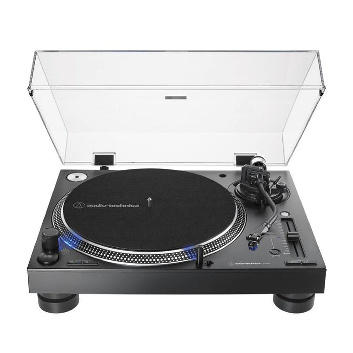 Audio Technica AT-LP140XP-BK | Professional DJ Turntable - Direct Drive - Black-Sonxplus Drummondville