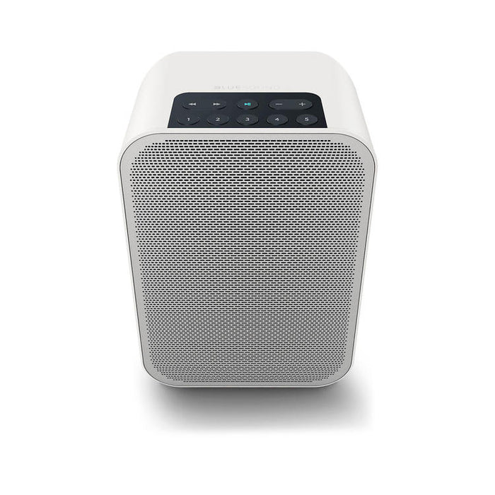 Bluesound PULSE FLEX 2i | Multi-Room Music Speakers - Wireless - Portable - Bluetooth - White-Sonxplus Drummondville