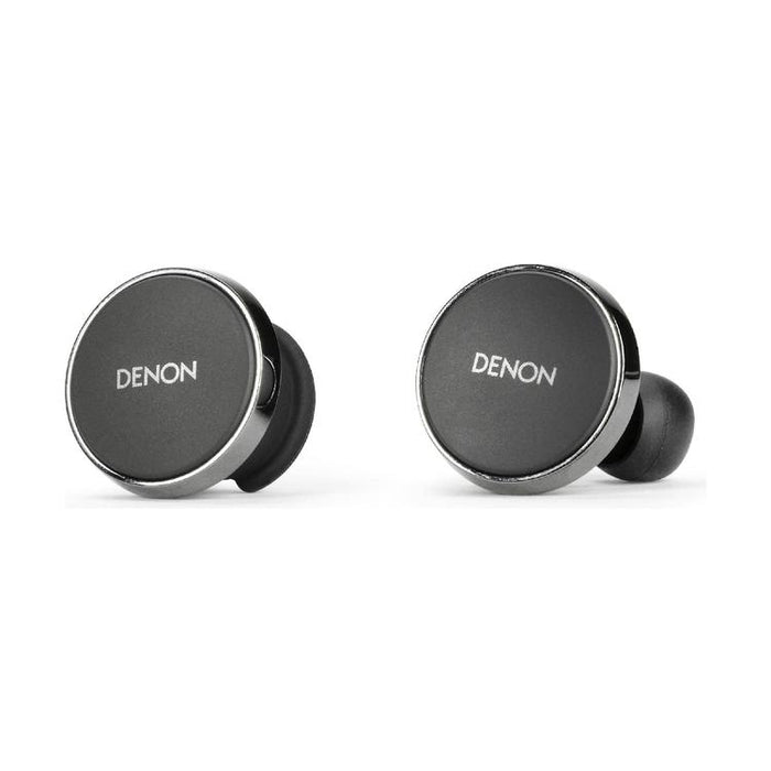 Denon PERL PRO | In-Ear Headphones - Wireless - Bluetooth - Masimo Adaptive Acoustic Technology - Black-Sonxplus Drummondville