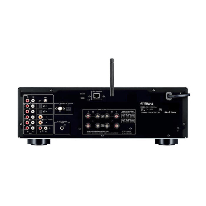 Yamaha R-N600A | Network/Stereo Receiver - MusicCast - Bluetooth - Wi-Fi - AirPlay 2 - Black-Sonxplus Drummondville