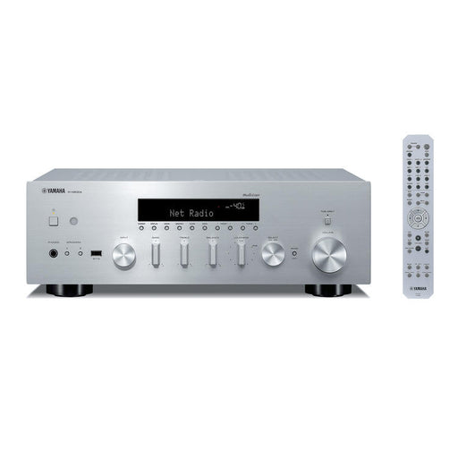 Yamaha R-N600A | Network/Stereo Receiver - MusicCast - Bluetooth - Wi-Fi - AirPlay 2 - Silver-Sonxplus Drummondville