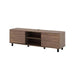 Sonora S20V65MB | TV stand - 65" wide - 2 cabinets - Medium brown-Sonxplus Drummondville