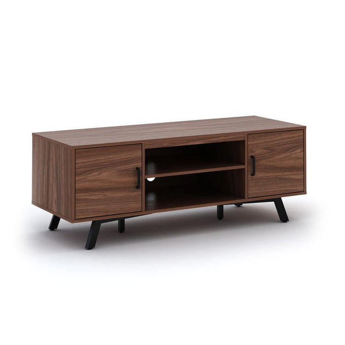 Sonora S40V55MB | Television cabinet - 2 Cabinets - 55" wide - Medium brown-Sonxplus Drummondville