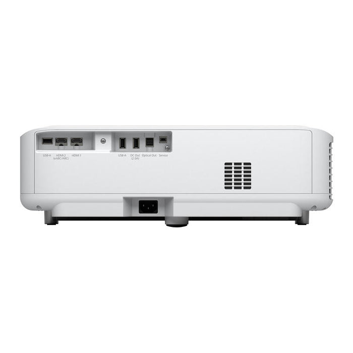 Epson LS650 | EpiqVision Ultra laser projector - Intelligent multimedia - 4K PRO-UHD - White-Sonxplus Drummondville