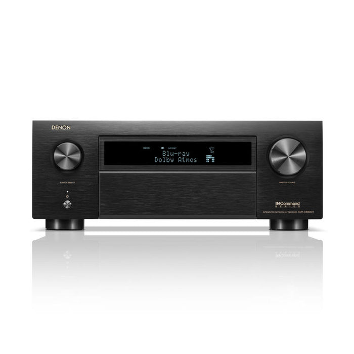 Denon AVRX6800H | 11.4 channel AV receiver - Home theater - 3D - 8K - HEOS - Black-Sonxplus Drummondville