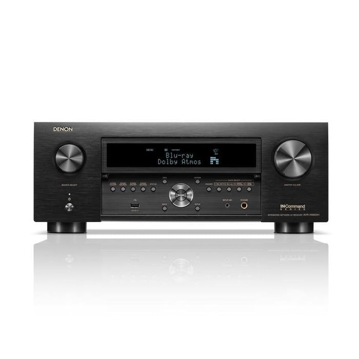 Denon AVRX6800H | 11.4 channel AV receiver - Home theater - 3D - 8K - HEOS - Black-Sonxplus Drummondville