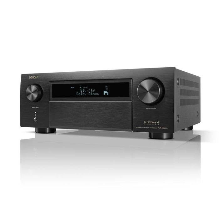 Denon AVRX6800H | 11.4 channel AV receiver - Home theater - 3D - 8K - HEOS - Black-Sonxplus Drummondville