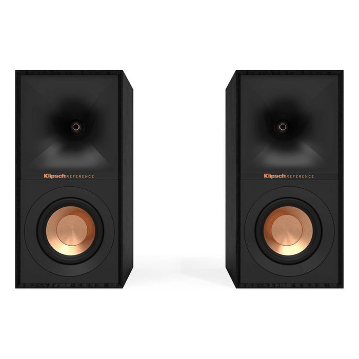 Klipsch R-40M | Bookshelf Speakers - 50W - Black - Pair-Sonxplus Drummondville