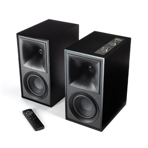 Klipsch The Fives | Amplified Speakers - Heritage 5.25" Bidirectional - Bluetooth - Black - Pair-Sonxplus Drummondville