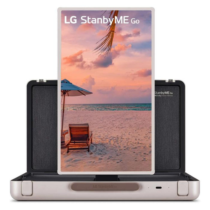 LG 27LX5QKNA | StanbyME GO 27" - Design Case - Touch Screen-Sonxplus Drummondville