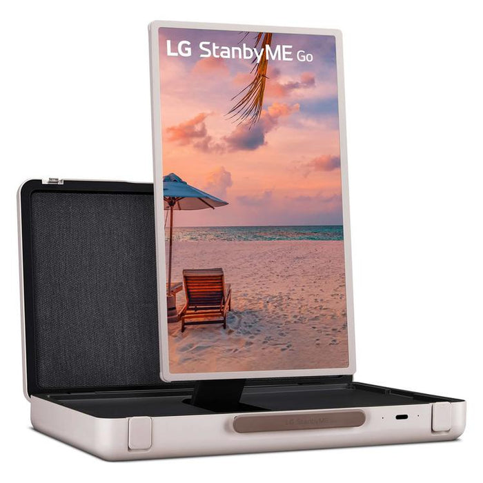 LG 27LX5QKNA | StanbyME GO 27" - Design Case - Touch Screen-Sonxplus Drummondville