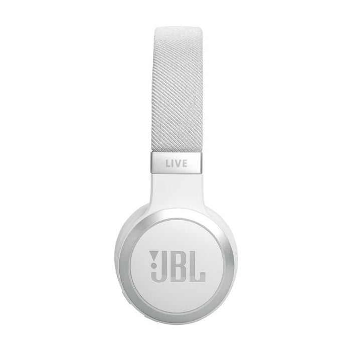 JBL Live 670NC | Around-Ear Headphones - Wireless - Bluetooth - White-Sonxplus Drummondville