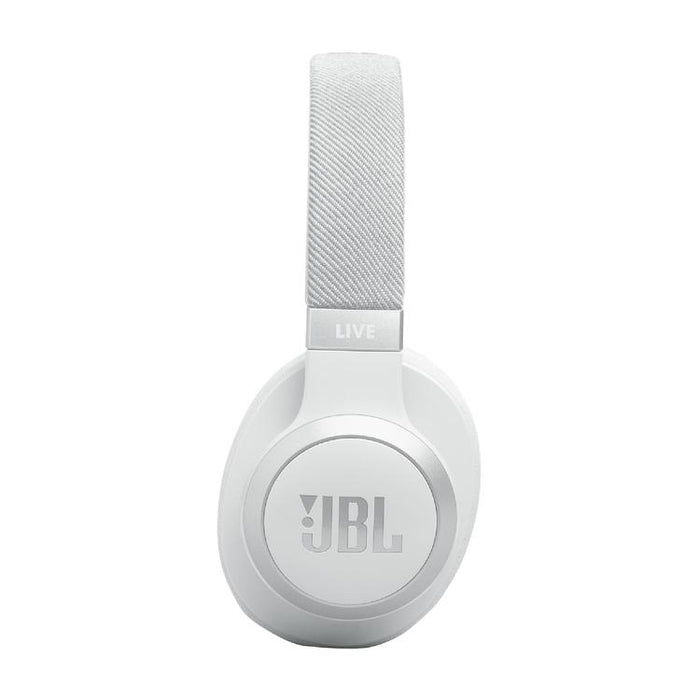 JBL Live 770NC | Around-Ear Headphones - Wireless - Bluetooth - White-Sonxplus Drummondville