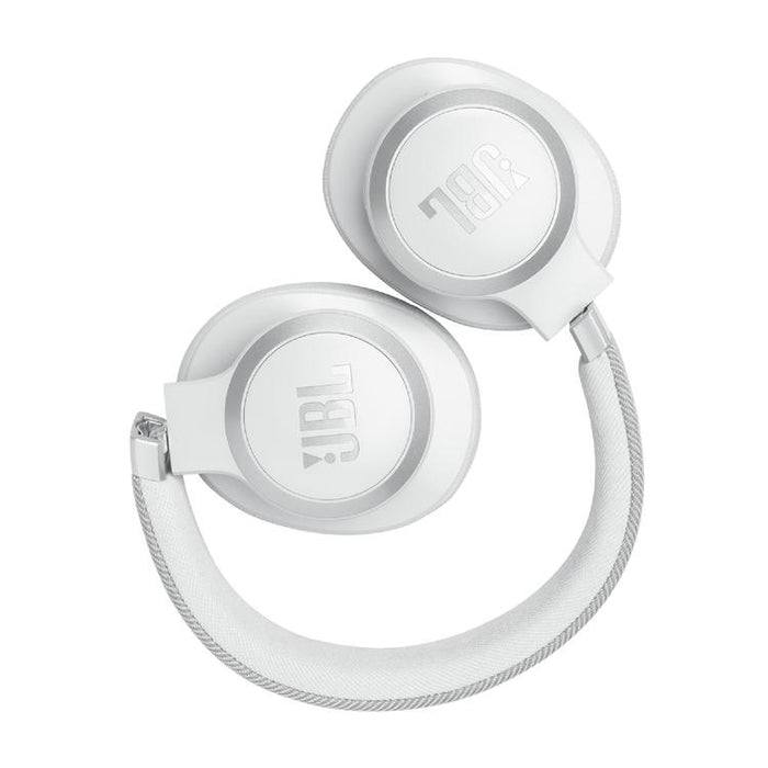 JBL Live 770NC | Around-Ear Headphones - Wireless - Bluetooth - White-Sonxplus Drummondville