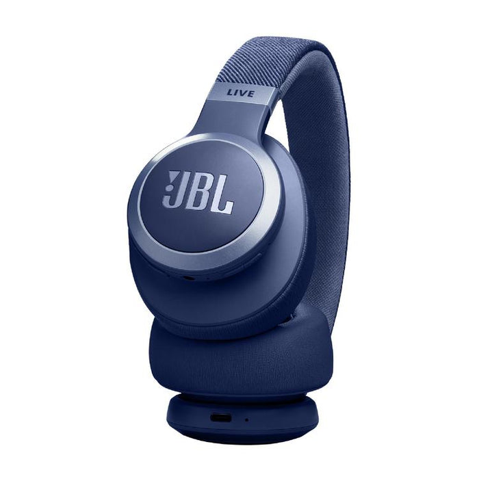 JBL Live 770NC | Around-Ear Headphones - Wireless - Bluetooth - Blue-Sonxplus Drummondville