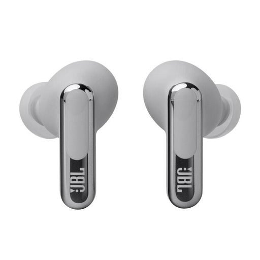 JBL Live Beam 3 | In-ear headphones - 1.45" LED touch screen - Silver-Sonxplus Drummondville