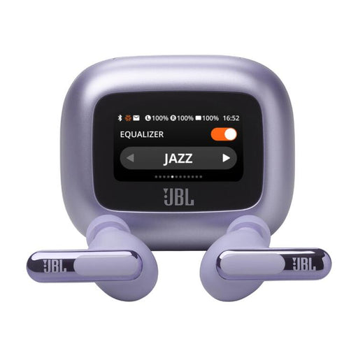 JBL Live Beam 3 | In-ear headphones - 1.45" LED touch screen - Mauve-Sonxplus Drummondville