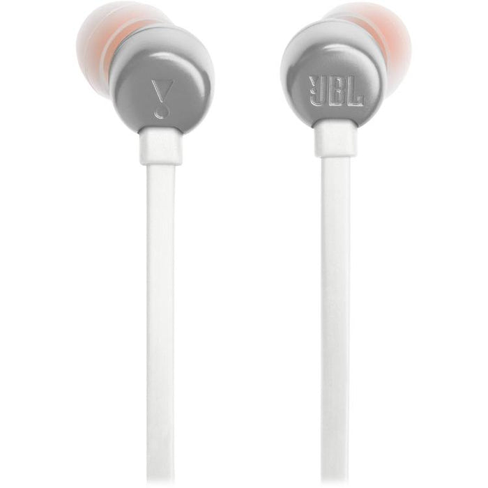 JBL Tune 310C | In-ear headphones - Wired - USB-C - 3-button remote control - White-Sonxplus Drummondville