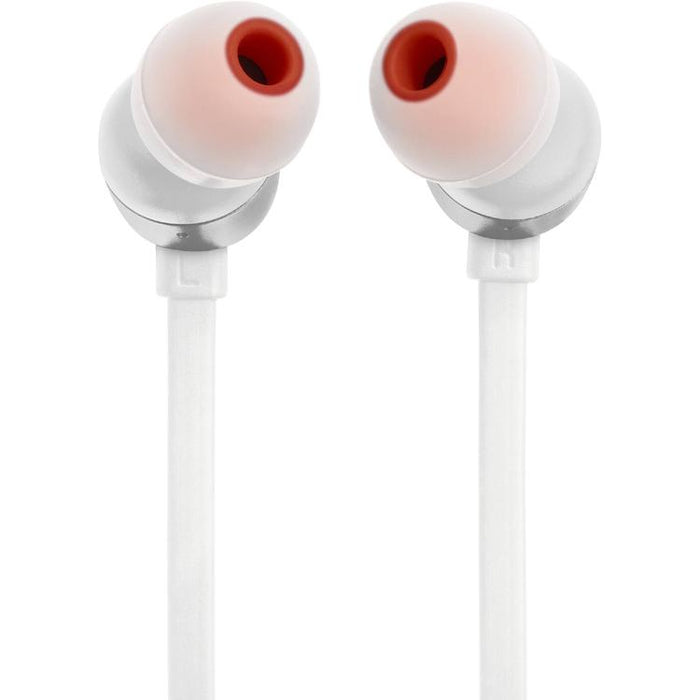 JBL Tune 310C | In-ear headphones - Wired - USB-C - 3-button remote control - White-Sonxplus Drummondville