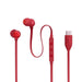 JBL Tune 310C | In-ear headphones - Wired - USB-C - 3-button remote control - Rouge-Sonxplus Drummondville