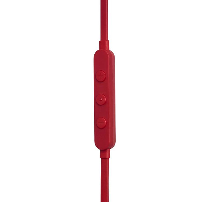 JBL Tune 310C | In-ear headphones - Wired - USB-C - 3-button remote control - Rouge-Sonxplus Drummondville