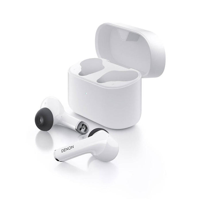 Denon AHC830NCW | Wireless headphones - In-ear - Active noise reduction - White-Sonxplus Drummondville