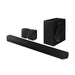 Samsung HWQ990D | Soundbar - 11.1.4 channels - Dolby ATMOS - Wireless - Wireless subwoofer and rear speakers included - 656W - Black-Sonxplus Drummondville