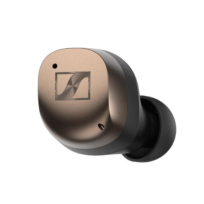 Sennheiser MOMENTUM True Wireless 4 | In-Ear Headphones - Wireless - Adaptive Noise Reduction - Black/Copper | Sonxplus Drummondville